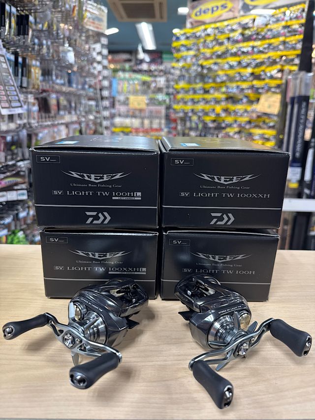 ダイワ　２６スティーズSVライトTW入荷！